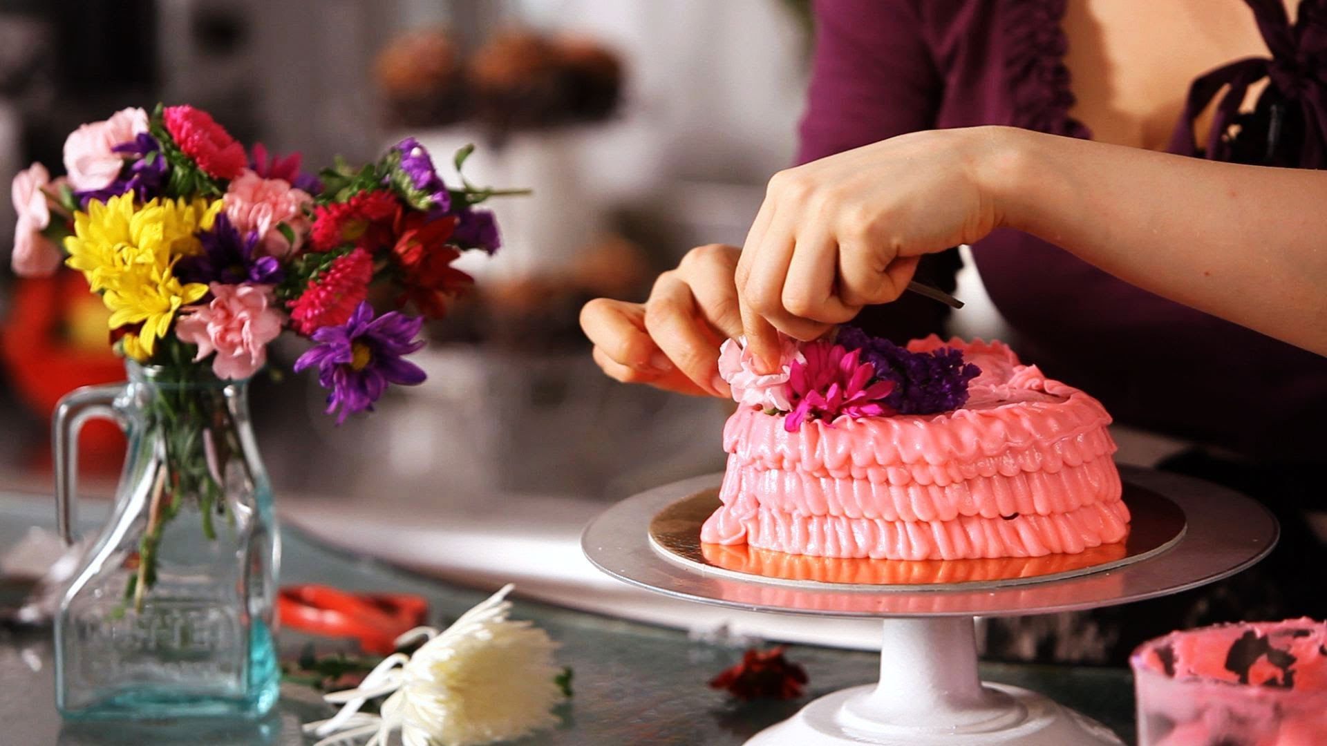 cake baking